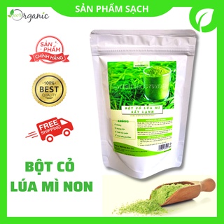 Bột cỏ lúa mì nhập khẩu, chiết suất từ nước ép cỏ lúa mì non, hữu cơ, không chất bảo quản - 150g, khaiminheco