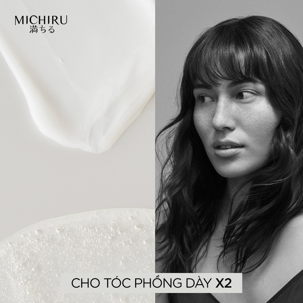 [Mã COSMCR55 - Giảm 12% - ĐH 399K] Bộ Gội Xả Michiru Cho Da Đầu Nhờn (Gội 180gr+Xả 180gr) | BigBuy360 - bigbuy360.vn