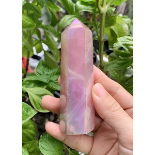 Trụ Aura Pink Quartz