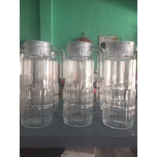 sỉ bình nước thủy tinh 1l km