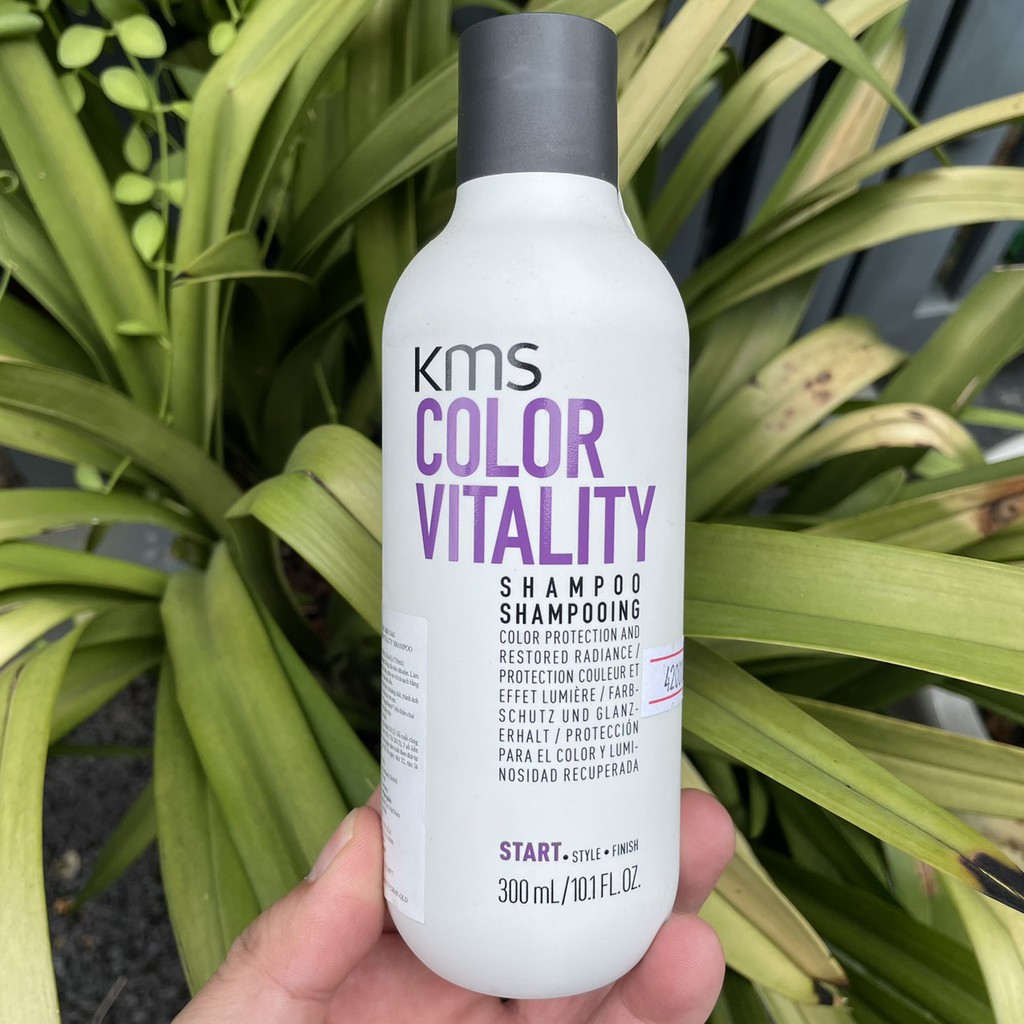 Dầu gội xả dưỡng màu tóc nhuộm KMS COLORVITALITY 300ml/250ml