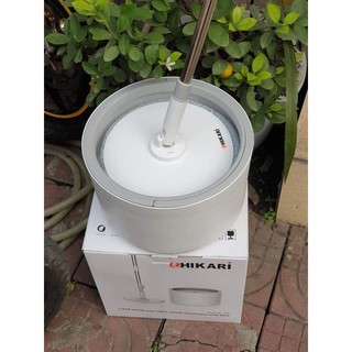 Cây lau nhà thông minh nhật bản Hikari tặng 2 bông lau
