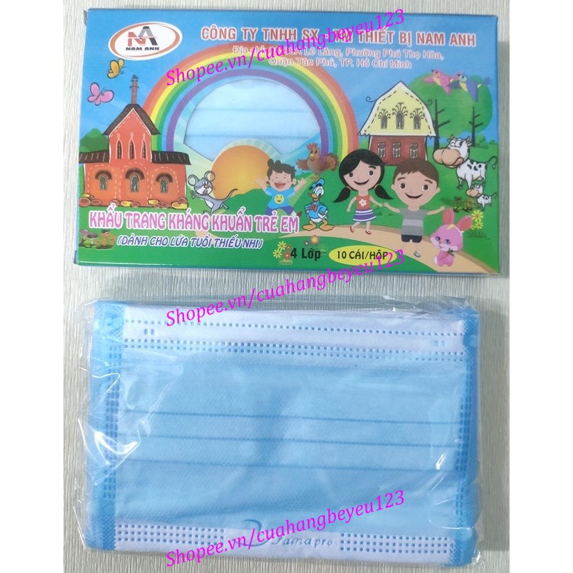 Khẩu trang trẻ em Famapro 5D - Việt Nam
