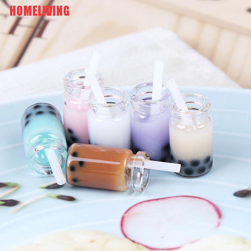 [HOMELIVING] Set 3 Ly Trà Sữa mini 1: 12 Trang Trí Nhà Búp Bê Thu Nhỏ