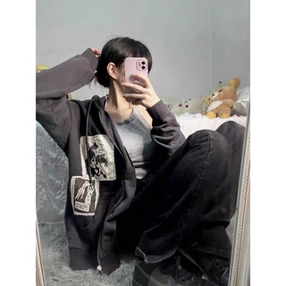 [order] Áo khoác nỉ đen ( có fback + bảng size cuối)