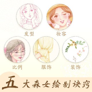 (ODER) Tập tranh dạy vẽ Thiếu nữ bằng chì màu