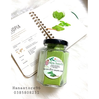 100gr Bột trà xanh nguyên chất 100% đắp mặt nạ dưỡng trắng da