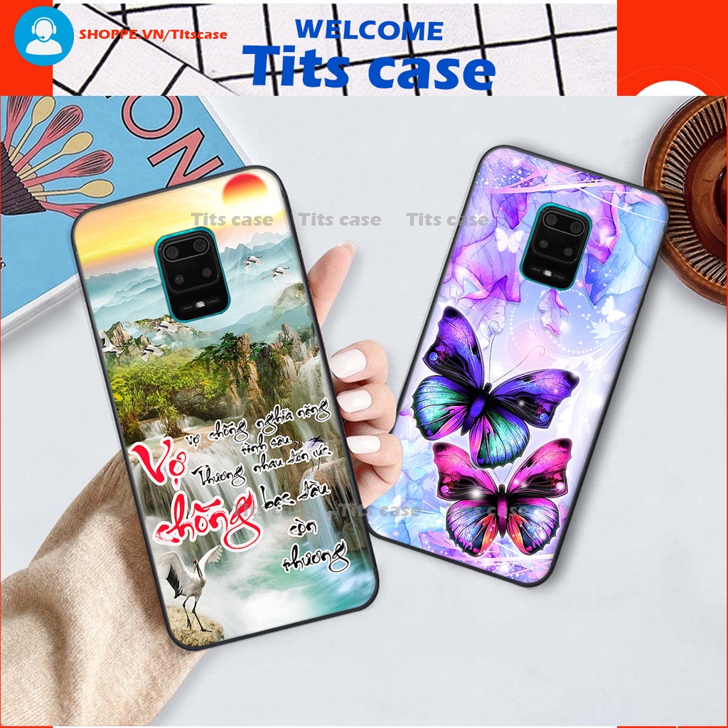 Ốp lưng  Xiaomi REDMI NOTE 8 in hình thiên nga,hoa may mắn, đặc sắc ĐỘC - LẠ - BỀN