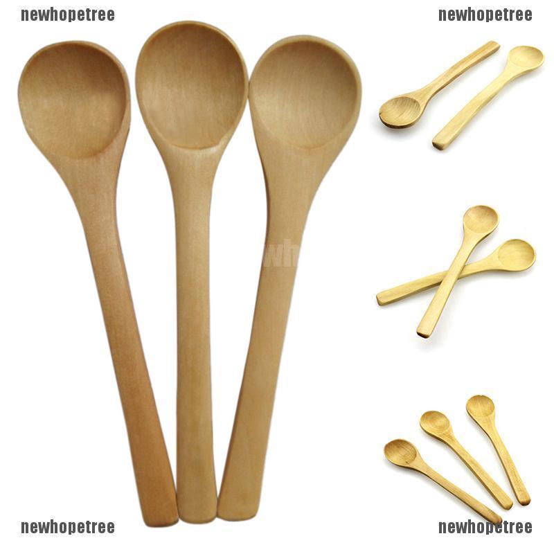 Bộ 6 Thìa Gỗ Tre Tiện Dụng Cho Gia Đình