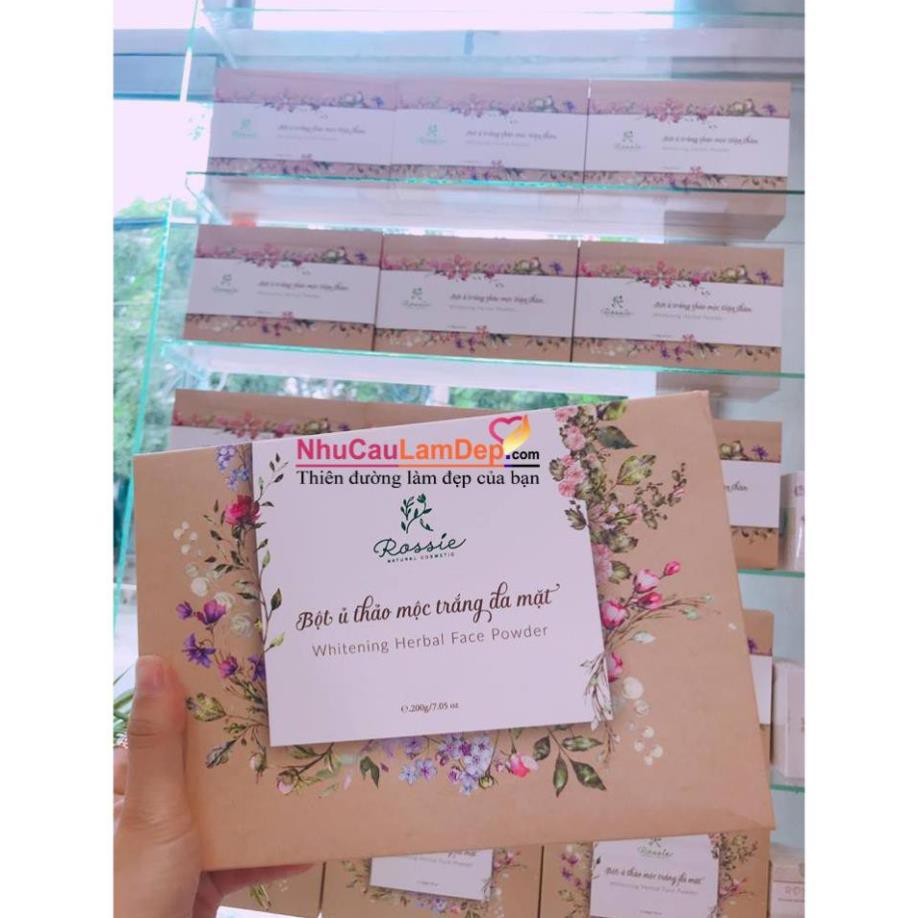 [Mặt] Bột ủ trắng thảo mộc Rossie