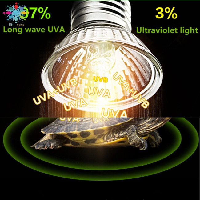 Bóng đèn LED chiếu tia UVB sưởi ấm cơ thể động vật bò sát 220v E27