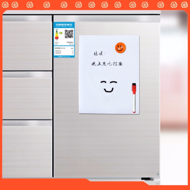 Bảng viết chống nước có nam châm gắn tủ lạnh tiện lợi | BigBuy360 - bigbuy360.vn