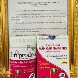 Combo Tinh mầm đậu nành Firi