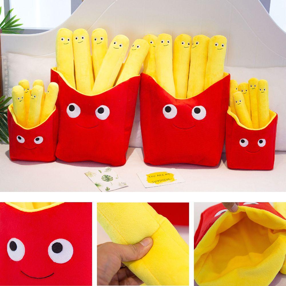 Gối Đồ Chơi Hình Khoai Tây Chiên Vui Nhộn Dành Cho Trẻ