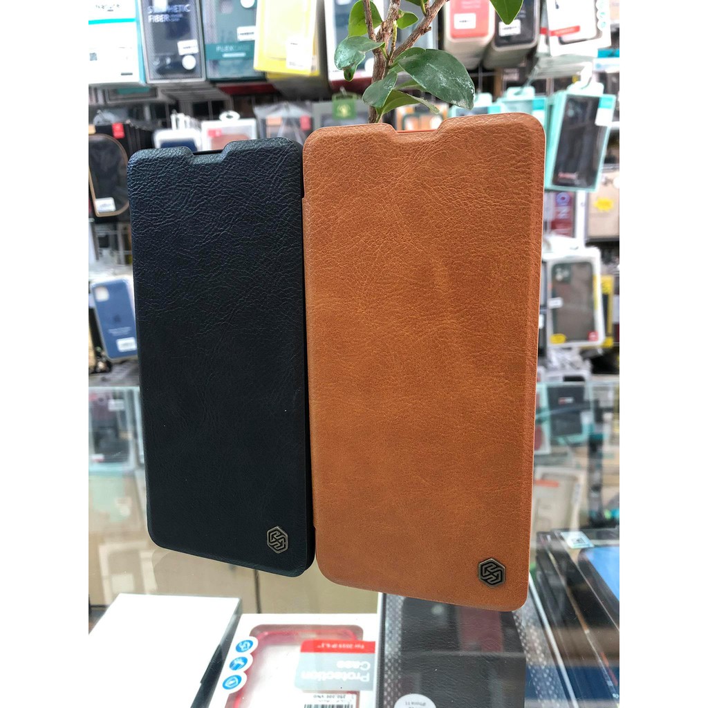 Bao Da Samsung Galaxy Note 10 Lite Nillkin Qin Chất Lượng Có Ngăn Giữ Thẻ