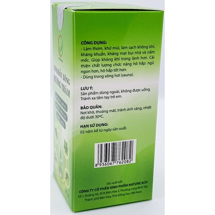 TINH DẦU XÔNG HƯƠNG TRÀM CHAI 30ML