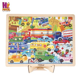 Xếp Hình Đế Gỗ Mideer 48-100 Miếng Cho Bé