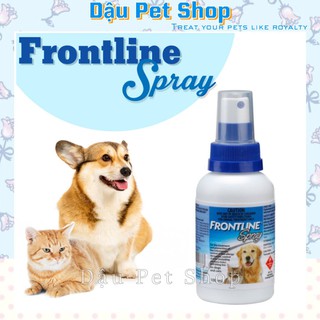 Thuốc xịt Frontline trị ve rận