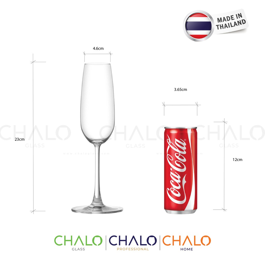 Ly rượu sâm panh thủy tinh Ocean Madison Flute Champange  - 210ml - 15F07