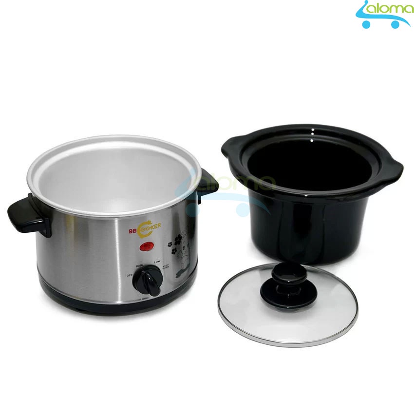 Nồi nấu chậm BBCooker Hàn Quốc 1.5 lít BS15 ⚡ Nấu cháo dinh dưỡng cho bé ⚡ Làm các món kho hầm thơm ngon ⚡ BBCooker BS15