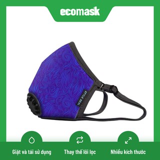 Khẩu trang lọc bụi mịn PM2.5 StyleSEAL giặt được [Sóng Xanh]