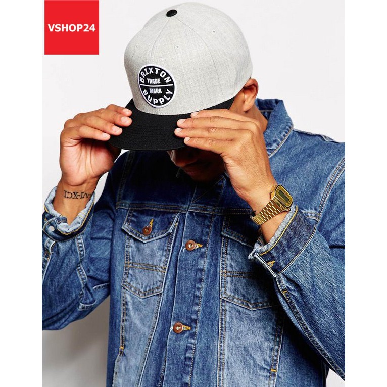 MŨ SNAPBACK CAO CẤP BRIXTON 079