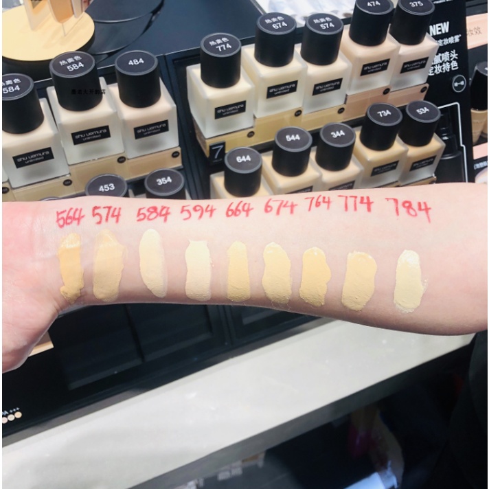 SHU UEMURA (Hàng Mới Về) Kem Nền Che Khuyết Điểm Dạng Lỏng 35ml 574 584 664 674 774 784 | BigBuy360 - bigbuy360.vn