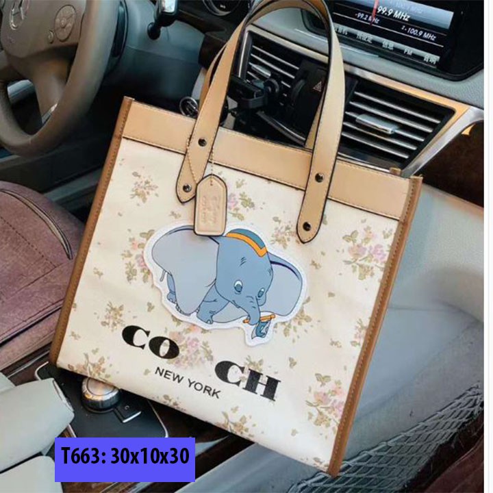 Túi xách tote da đeo chéo đi học đi làm hình động vật dễ thương phong cách hàn quốc