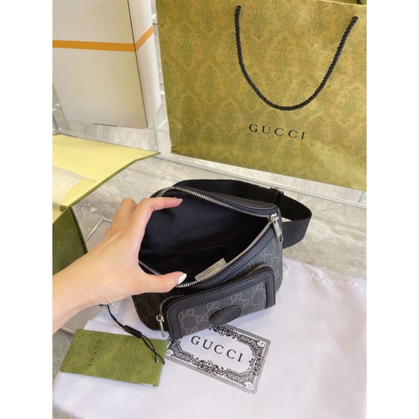 Tui cheo nam&amp;nữ G.C họa tiết nâu-xanh cá tính