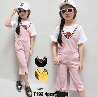 Bộ Áo Liền Quần + Áo Sơ Mi Cho Trẻ Em