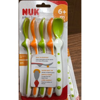 Bộ 5 thìa mềm nuk - nu78812