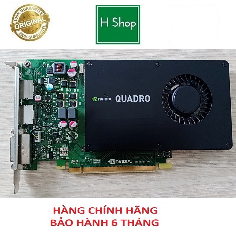 Card màn hình Nvidia Quadro K2200 4GB 128-bit GDDR5 chính hãng, bảo hành 6 tháng