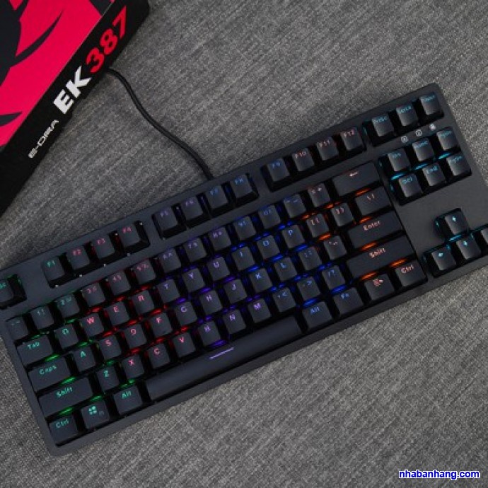 BÀN PHÍM E-DRA - BÀN PHÍM CƠ EK387 RGB
