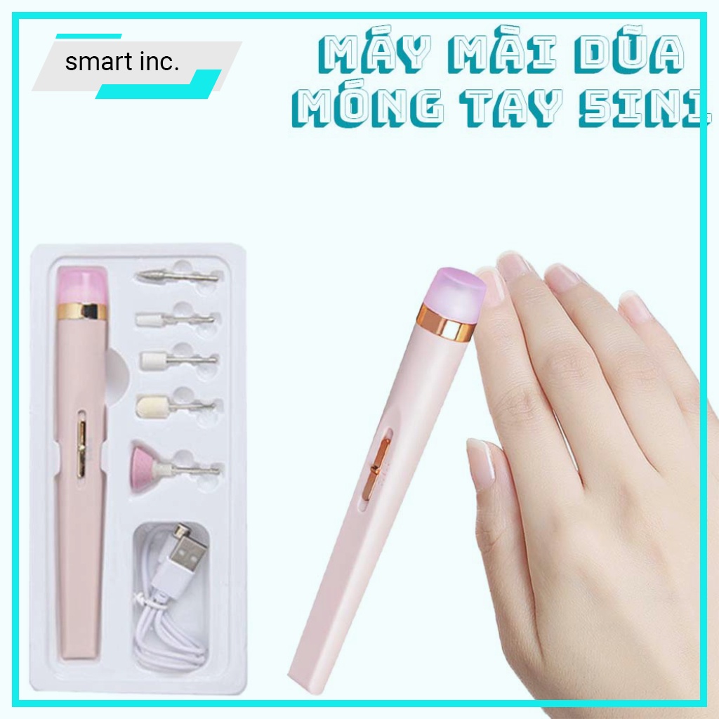 Máy Mài Móng Tay Cầm Tay Mini Máy Dũa Nước Sơn Móng Tay Làm Nail