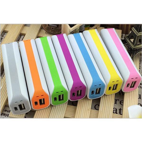 ( Shopee Trợ Giá ) Pin Sạc Dự Phòng Thỏi Son Mini 2600mAH