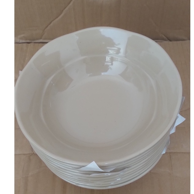 Tô hoa đựng chè,trái cây, bánh Plan nhựa Melamine màu đen/nâu