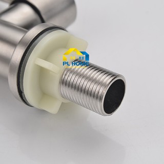 Vòi rửa chén lạnh inox 304 phi ống 18