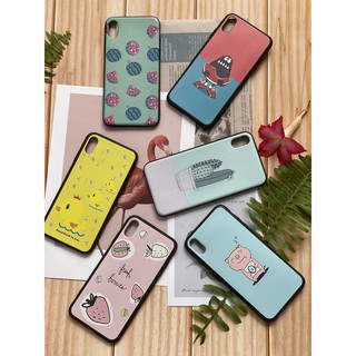 Ốp lưng iPhone viền đen - dành cho iPhone XSMax (nhiều mẫu) (quý khách ghi chú trái, giữa hoặc phải khi mua hàng ạ)