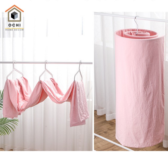 [Loại 1Tốt Nhất]Móc Phơi Chăn, Màn, Drap Tiết Kiệm Diện Tích, Móc Phơi Chăn Mền Tiện Lợi Dạng Xoắn Tròn