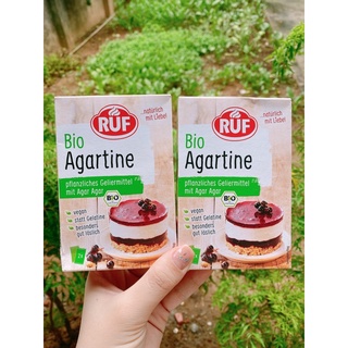 Bột agar làm thạch cho bé- hữu cơ Ruf Đức 3/2023