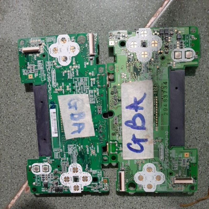 Linh kiện máy game Ds lite sử dụng chơi gba