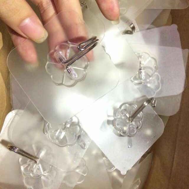 Set móc dán tường siêu chịu lực