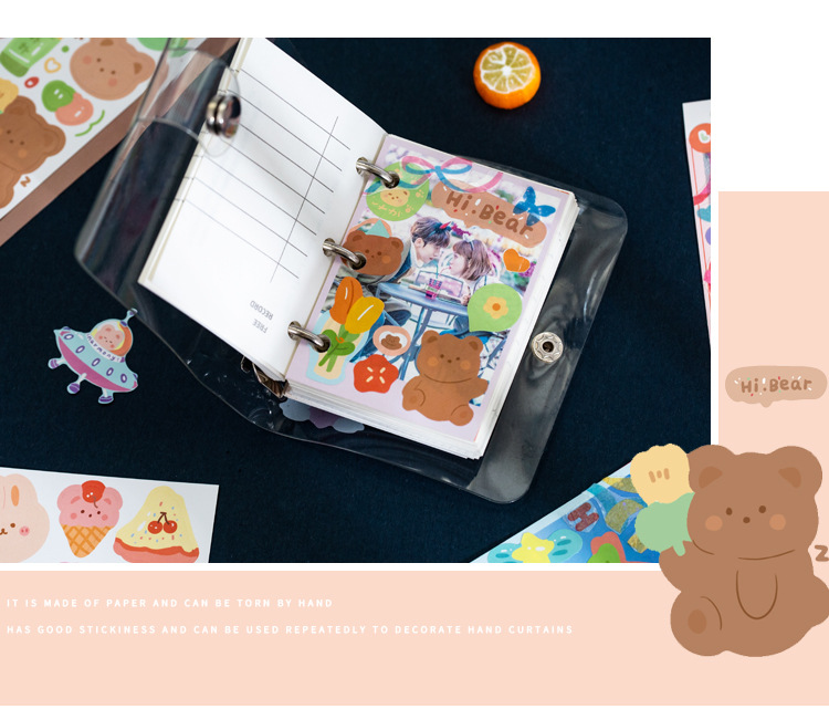 Flowertree Sticker Miếng Dán Hình Phô Mai Dễ Thương Trang Trí Điện Thoại