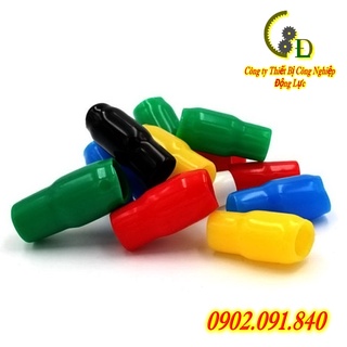 Mũ chụp đầu cos V50 50cái, áo bọc cosse bằng nhựa, chụp cốt cách điện