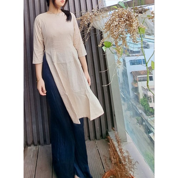 Áo dài Linen