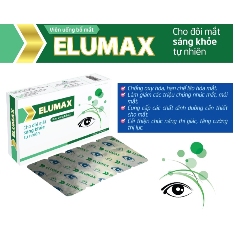 ELUMAX - CHO ĐÔI MẮT SÁNG KHỎE | Shopee Việt Nam