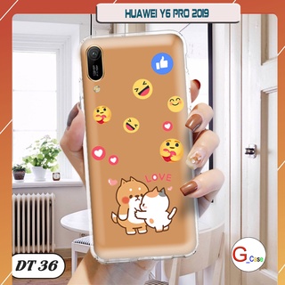 Ốp lưng điện thoại Huawei Y6 PRO 2019 dẻo trong in hình