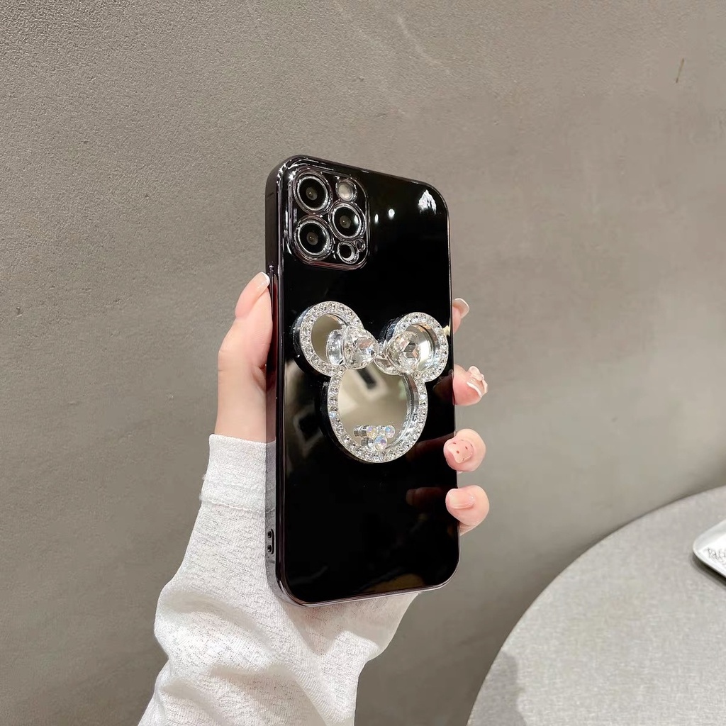 Ốp Điện Thoại Họa Tiết Chuột mickey Cho Iphone 12 pro max 11 pro max xs max xr x 7 8 plus