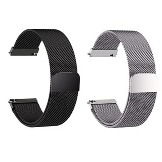 Dây đồng hồ nam châm thép lưới không gỉ Magnetic Milanese Loop size 20/22mm cho Smartwatch và đồng hồ Quartz chạy pin