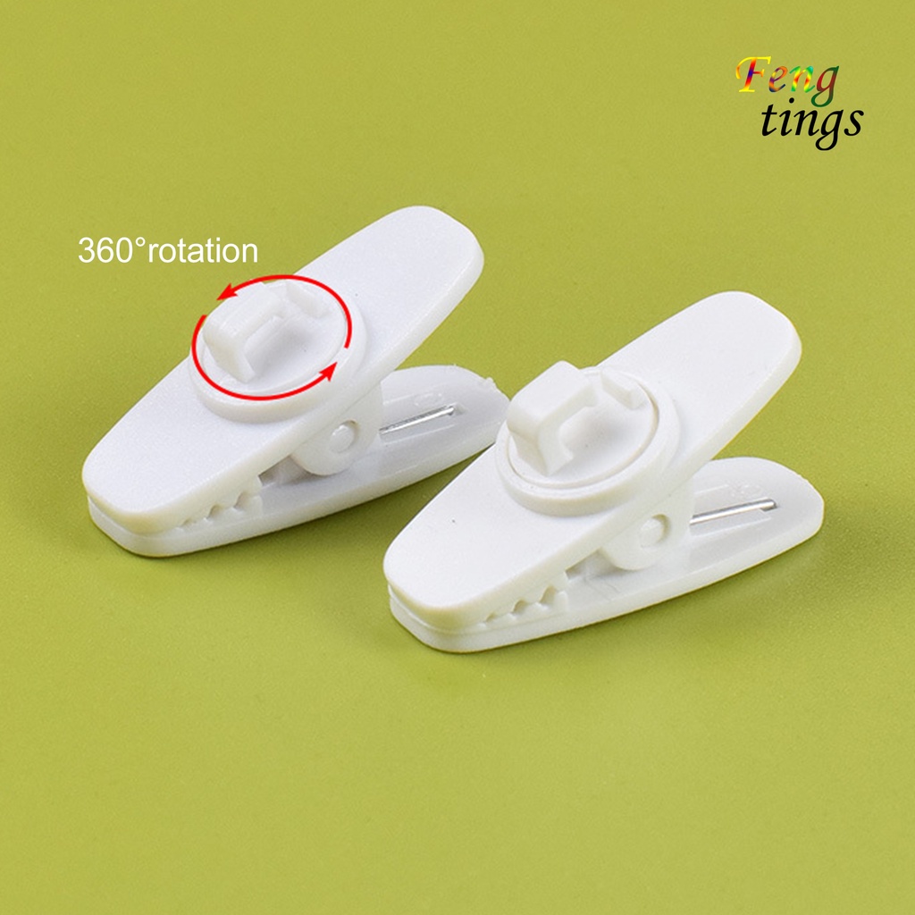 Set 5 Kẹp Dây Cáp Tai Nghe Bằng Nhựa Có Thể Xoay Được